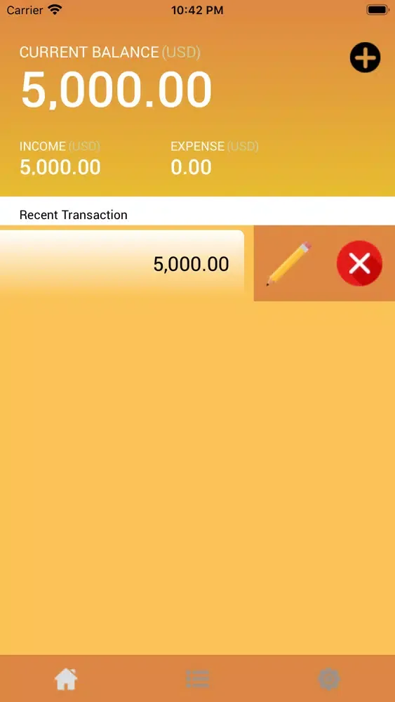 Ảnh chụp màn hình của Daily Spend Tracker