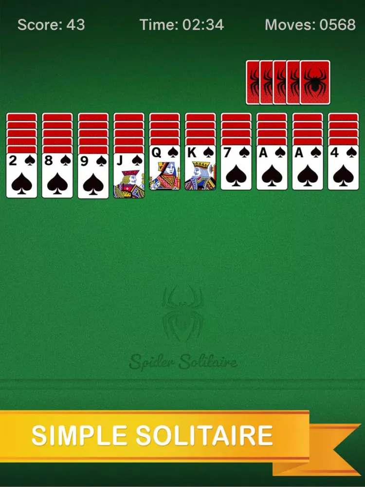 صور Daily Spider Solitaire iPad 