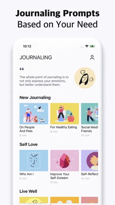 Screenshot di Daily Journal: CBT Self Care