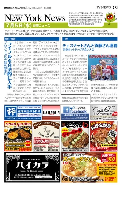 Daily Sun New York 스크린샷