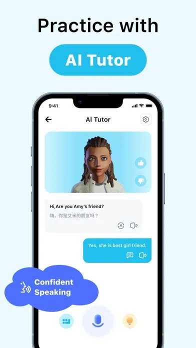 Hablo: Language Learning Tutor Screenshots