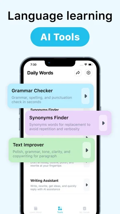 Hablo: Language Learning Tutor Screenshots