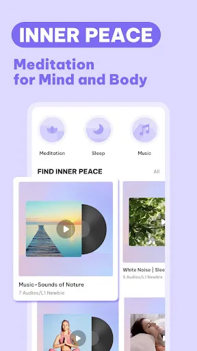 Daily Yoga: Fitness+Meditation Screenshots