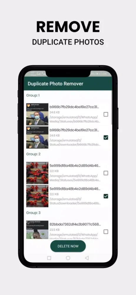 Duplicate Photo Remover Screenshots