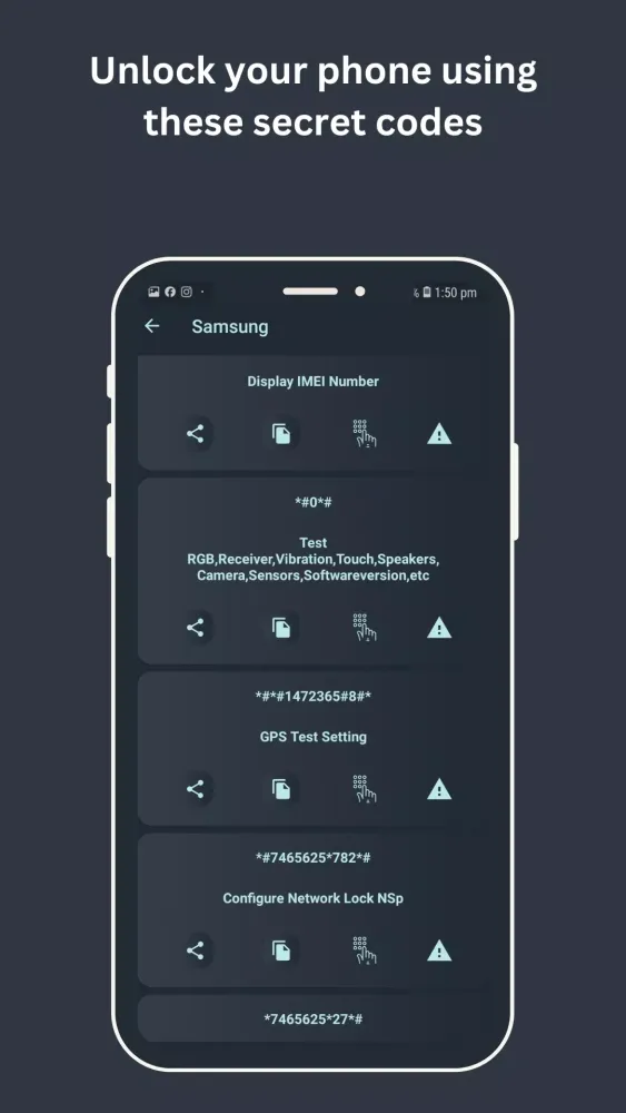 Mobile Secret Codes স্ক্রিনশট