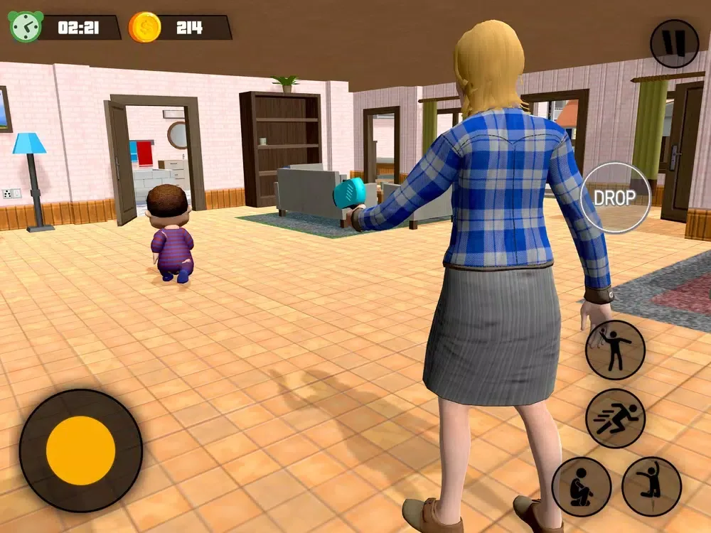 Evil Baby Prank Scary Granny iPad 应用截图