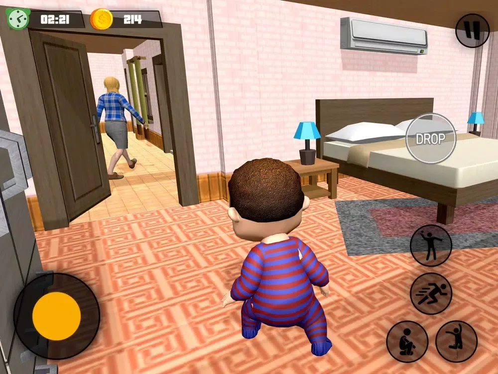 Evil Baby Prank Scary Granny iPad 应用截图