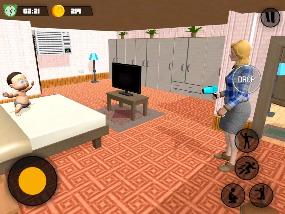 Evil Baby Prank Scary Granny iPad 应用截图