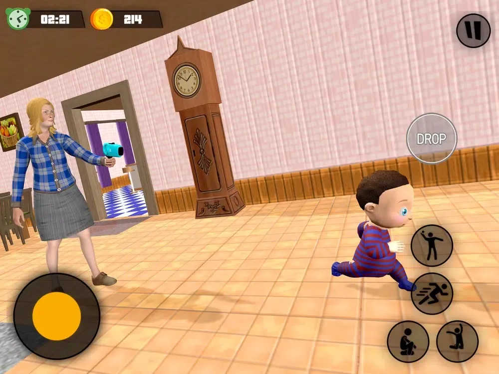 Evil Baby Prank Scary Granny iPad 应用截图