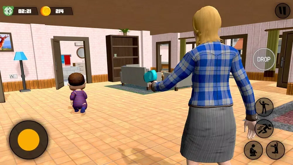 Evil Baby Prank Scary Granny应用截图
