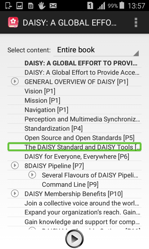 Kota Daisy Reader Screenshots