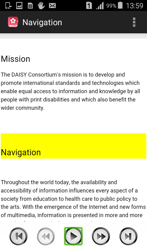 Kota Daisy Reader Screenshots