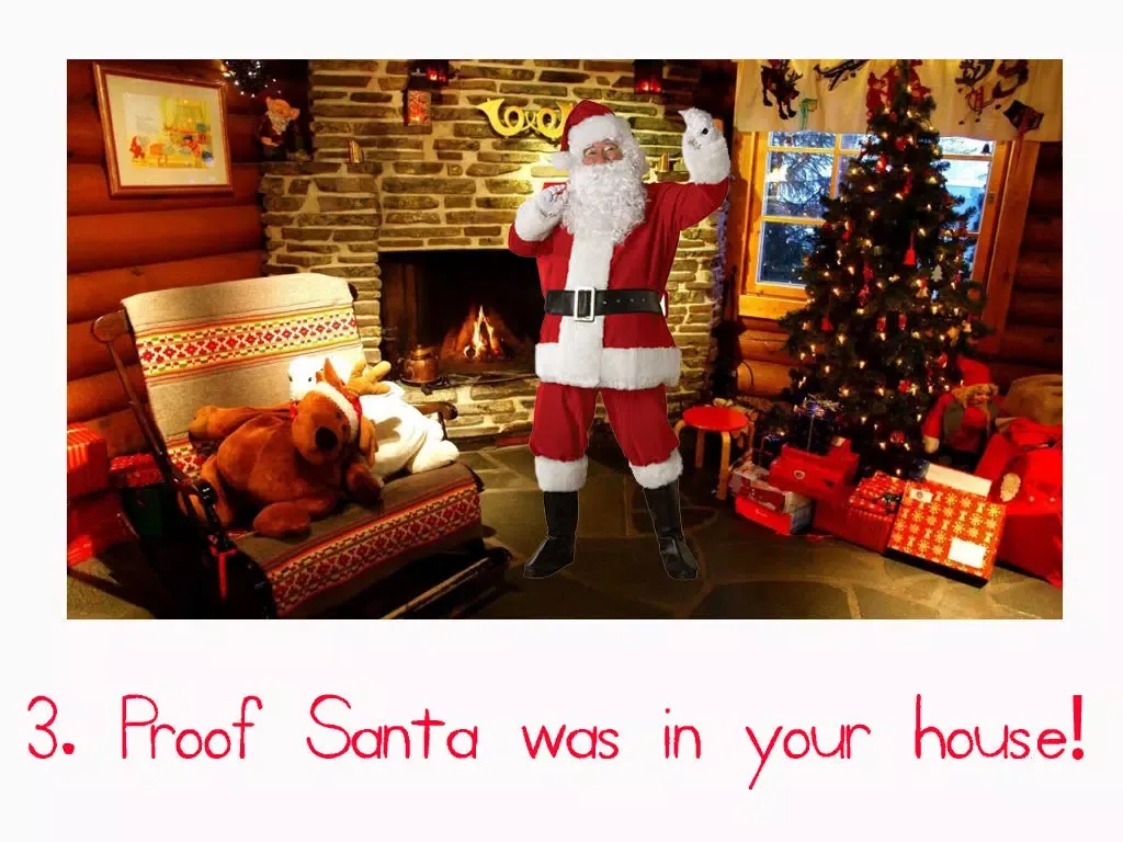 Capturas de pantalla de Santa Was In My House: Christmas Cam HD 2015 iPad 
