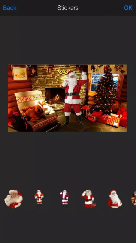 Capturas de pantalla de Santa Was In My House: Christmas Cam HD 2015