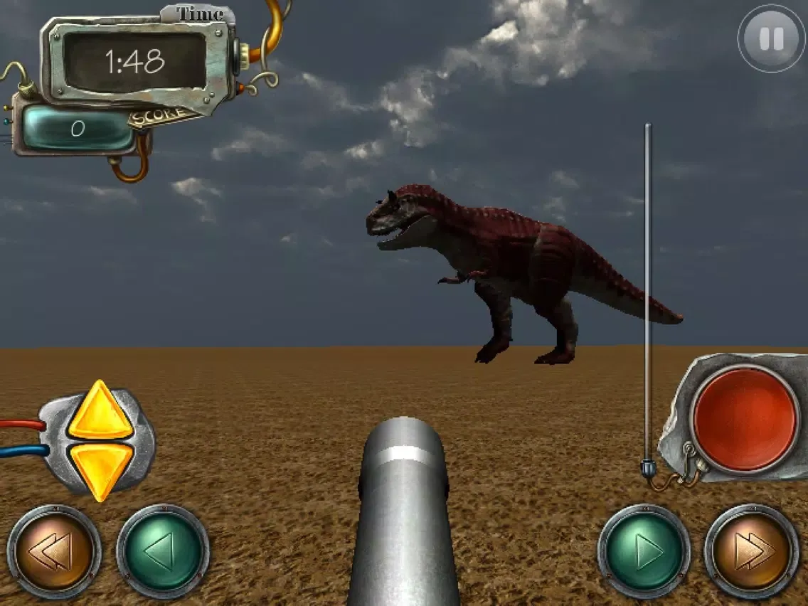 Tangkapan skrin Jurassic Hunter 2016: World of Dinosaurs iPad 