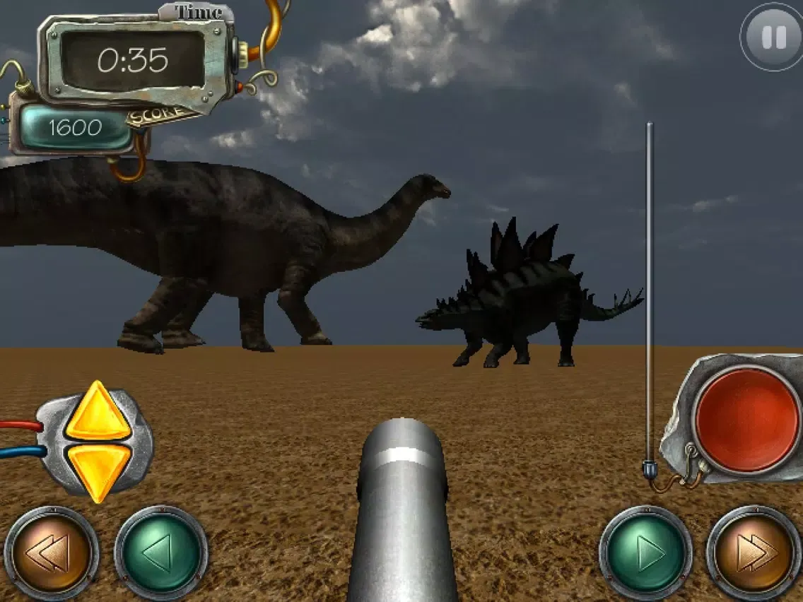Tangkapan skrin Jurassic Hunter 2016: World of Dinosaurs iPad 