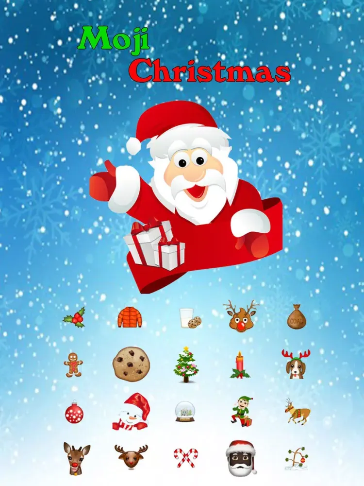 Moji Christmas iPad  Ekran Görüntüleri