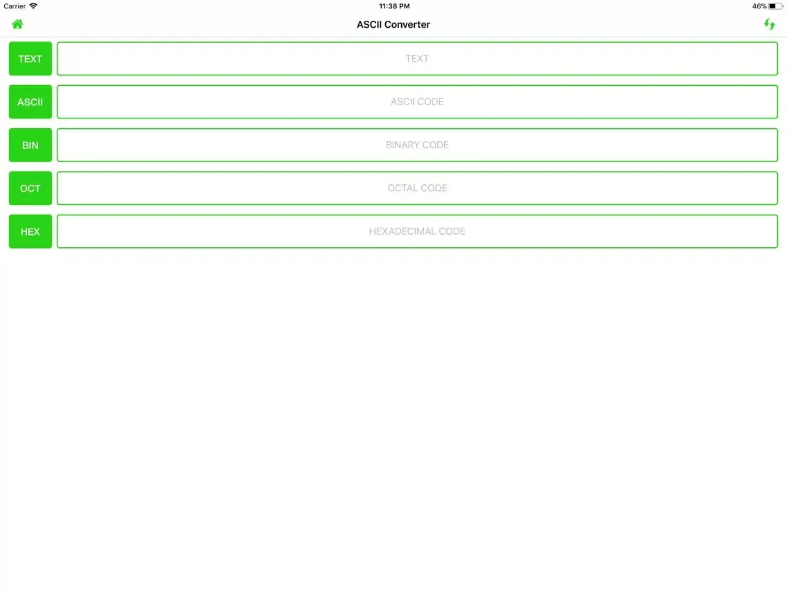 ASCII Converter++ iPad  スクリーンショット