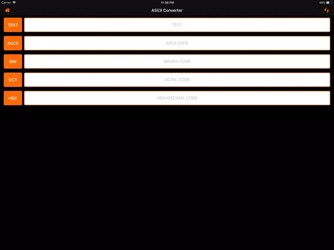ASCII Converter++ iPad  スクリーンショット