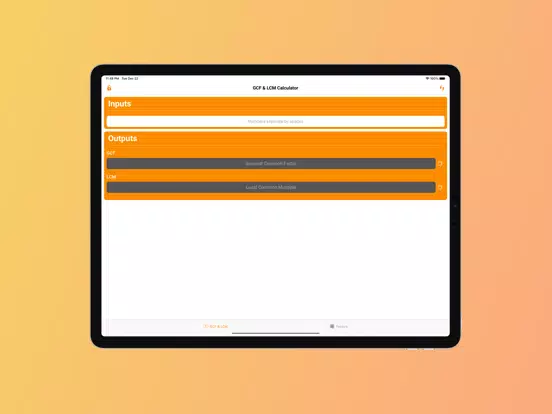 GCF & LCM Calculator++ iPad  Screenshots