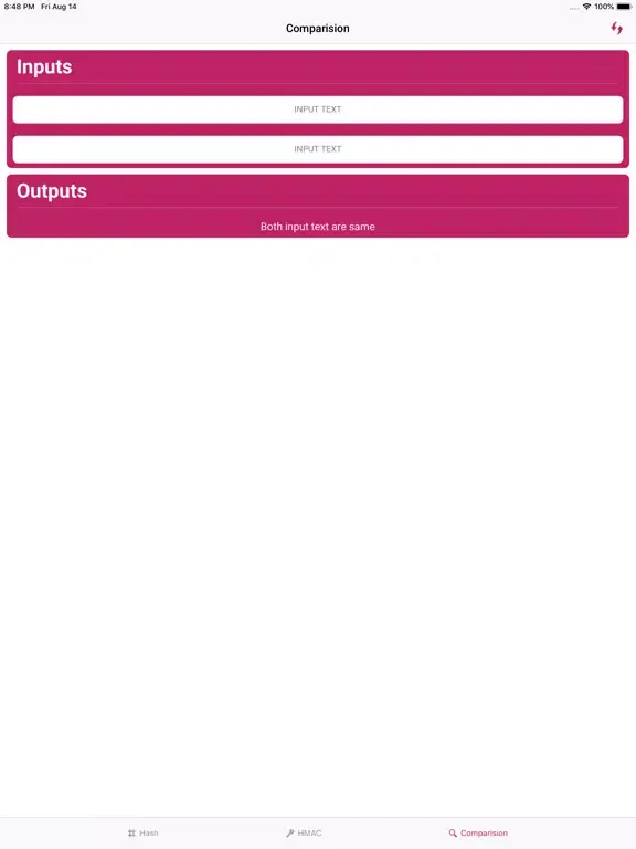 Hash Generator++ iPad  سکرین شاٹس