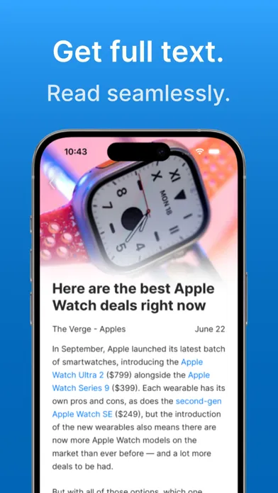 Feed Viewer: RSS Reader سکرین شاٹس