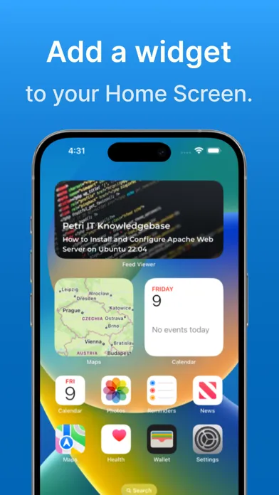 Feed Viewer: RSS Reader سکرین شاٹس