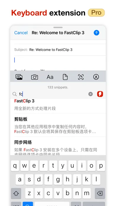 Скриншоты FastClip - Snippets Editor