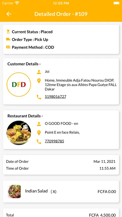 DFD Admin سکرین شاٹس
