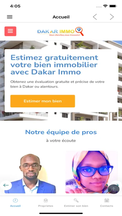 Zrzuty ekranu Dakar Immo