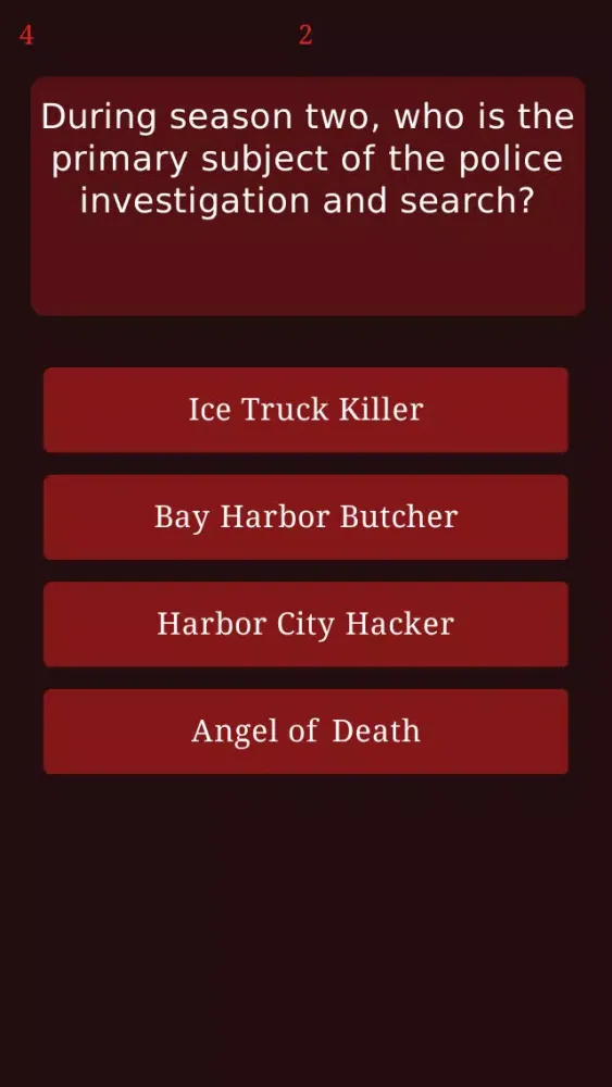 Zrzuty ekranu Trivia for Dexter - Quiz Questions from Crime Drama TV Show Movie