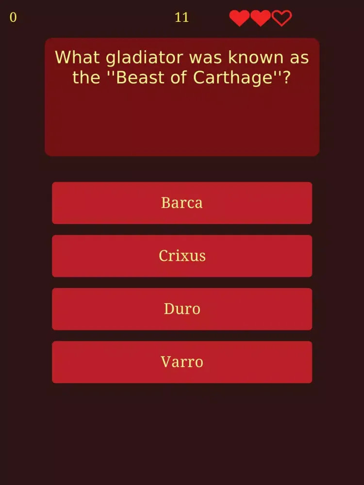 Trivia for Spartacus - Quiz Game from Historical Drama Tv Show Movie iPad  Screenshots