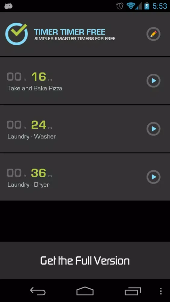 Capturas de pantalla de Timer Timer Free - Multi Timer