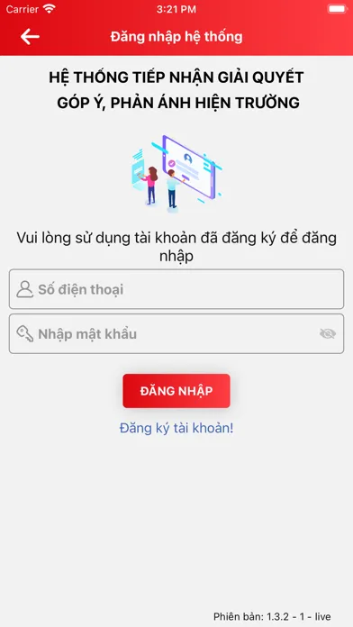 Zrzuty ekranu Tương Tác Người Dân Đắk Lắk