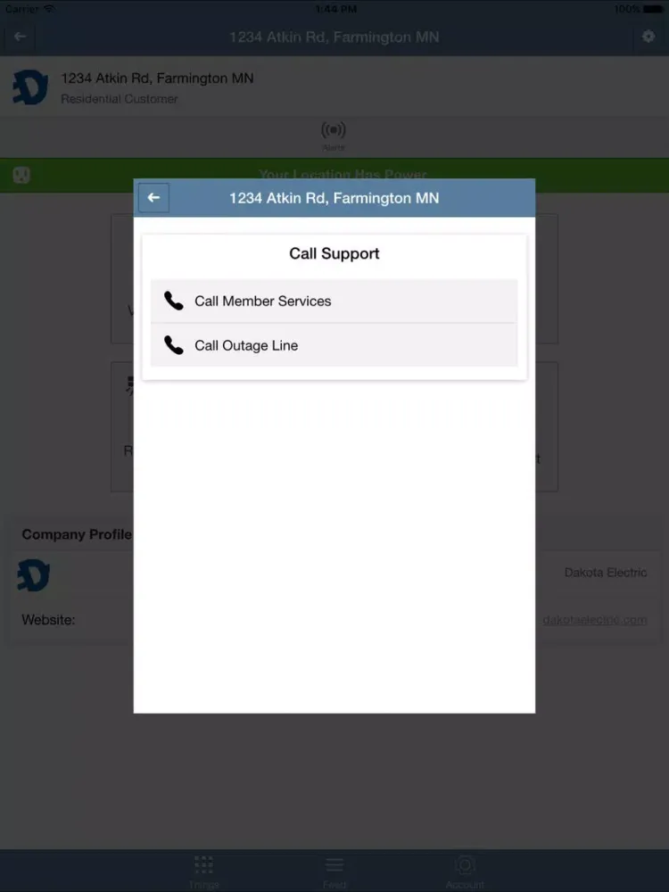 Dakota Electric Association iPad  Screenshots