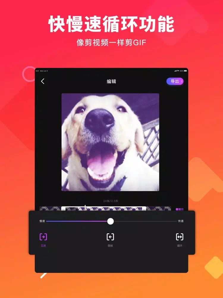Zrzuty ekranu GIF表情包制作 - gif动图制作 iPad 