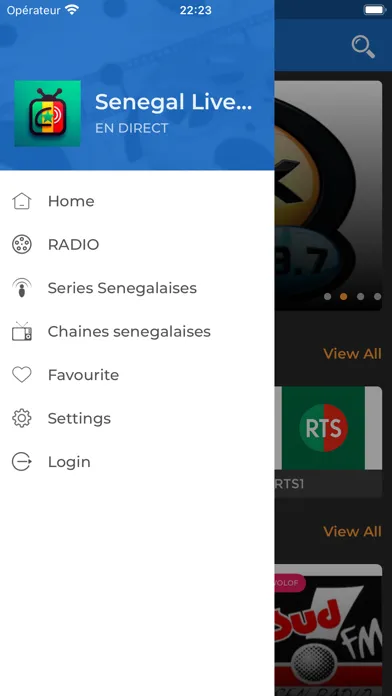 Senegal Live TV سکرین شاٹس