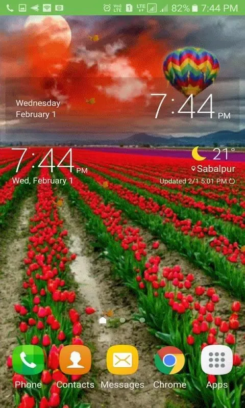 Capturas de pantalla de Tulip Flowers Live Wallpaper
