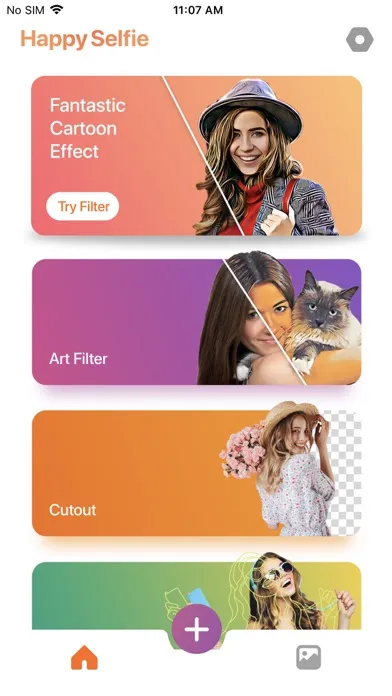 HappySelfie - Photo Editor Screenshots