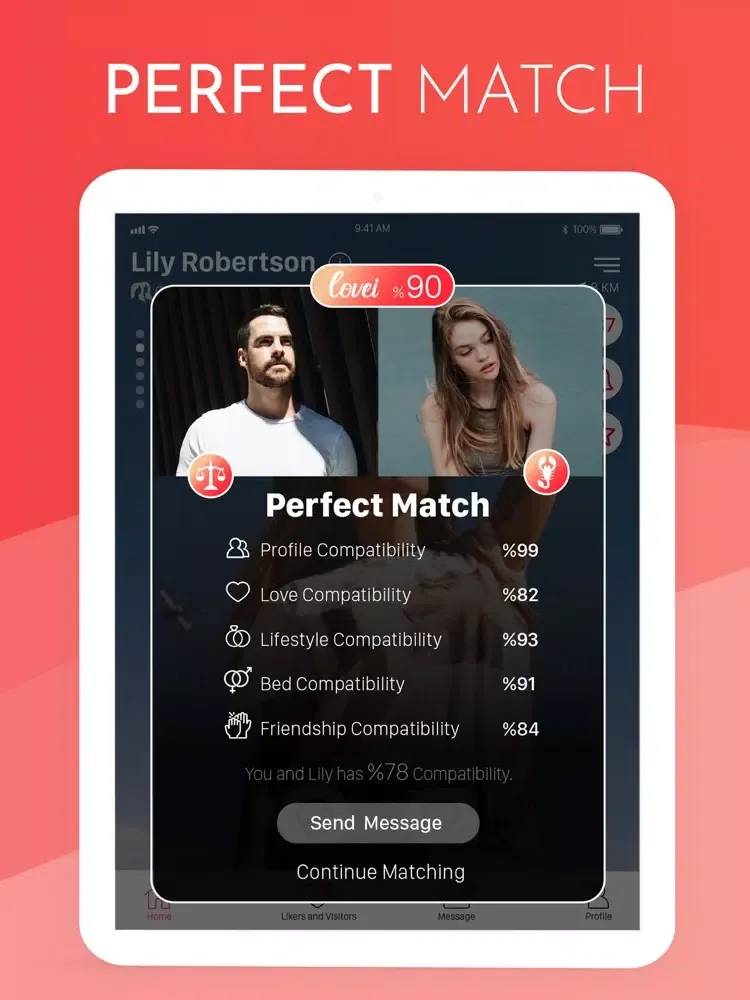 ภาพหน้าจอของ Lovei iPad 