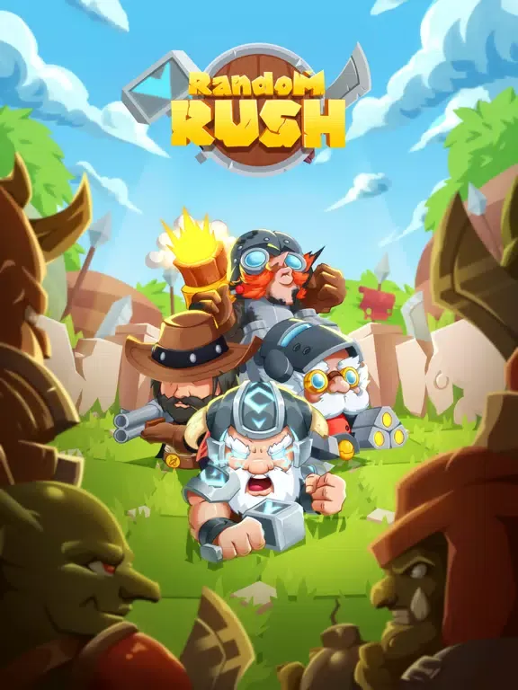 Tangkapan layar Random Rush - Tower Defense TD iPad 