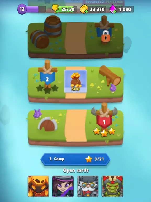 Tangkapan layar Random Rush - Tower Defense TD iPad 
