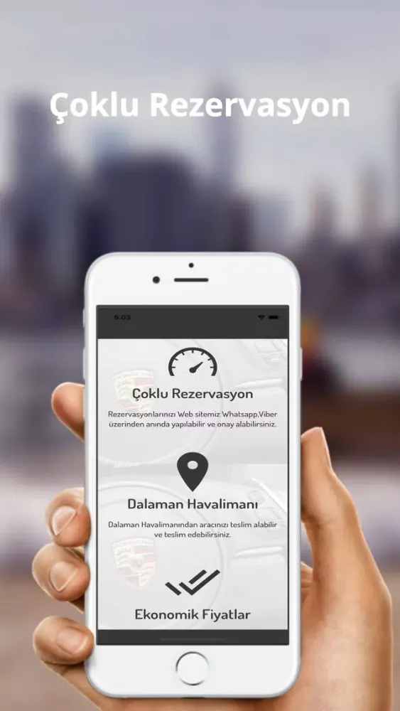Dalaman Kiralık Araba Ekran Görüntüleri