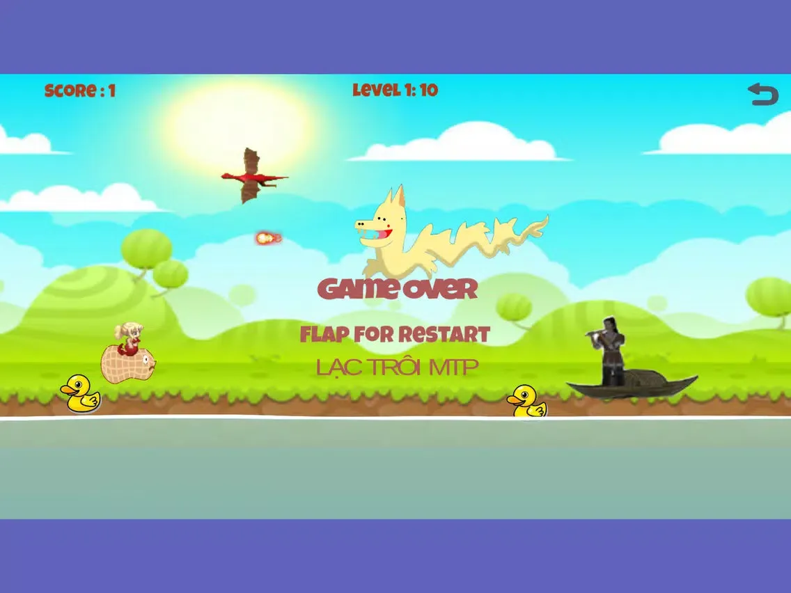 Tangkapan skrin Peanut Jump MTP iPad 