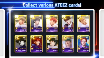 ภาพหน้าจอของ SUPERSTAR ATEEZ