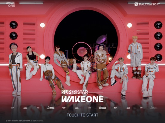 SUPERSTAR WAKEONE iPad  スクリーンショット