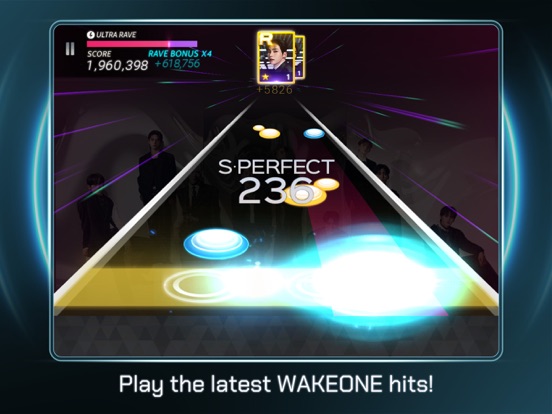 SUPERSTAR WAKEONE iPad  スクリーンショット