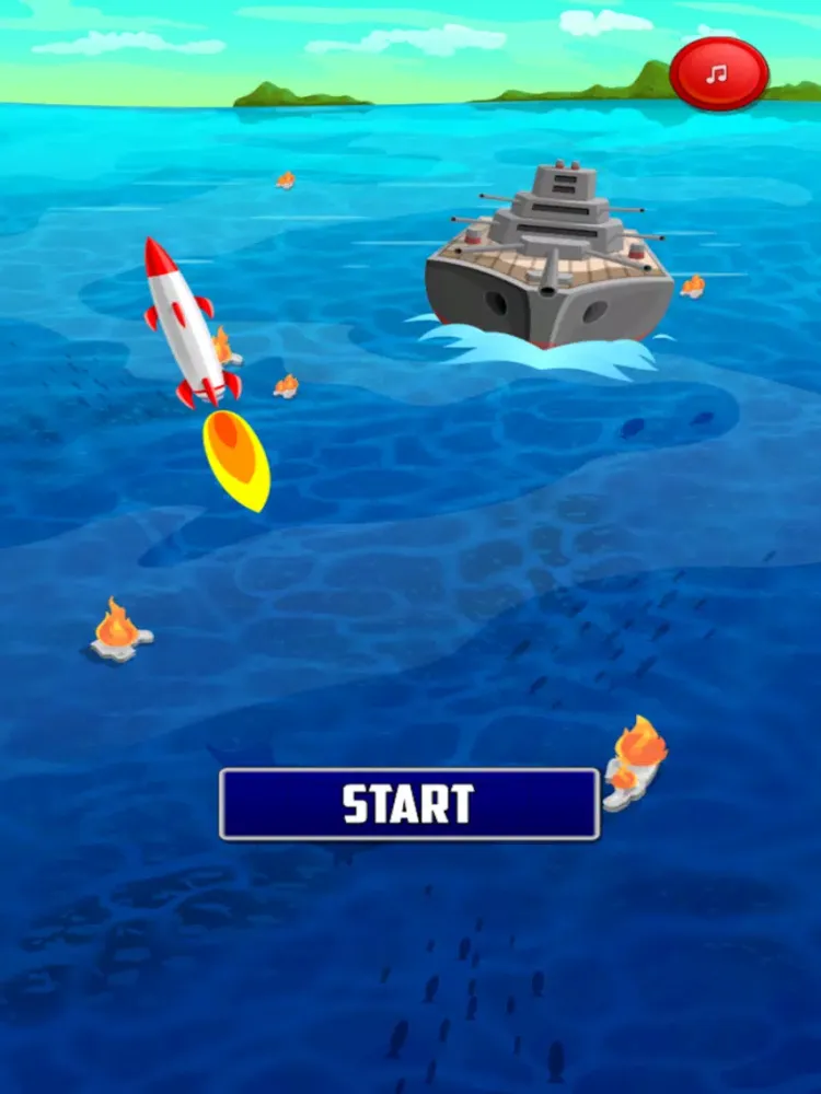 Capturas de tela do Sea Ship Shoot and Destroy iPad 