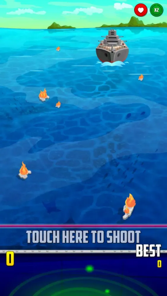 Capturas de tela do Sea Ship Shoot and Destroy