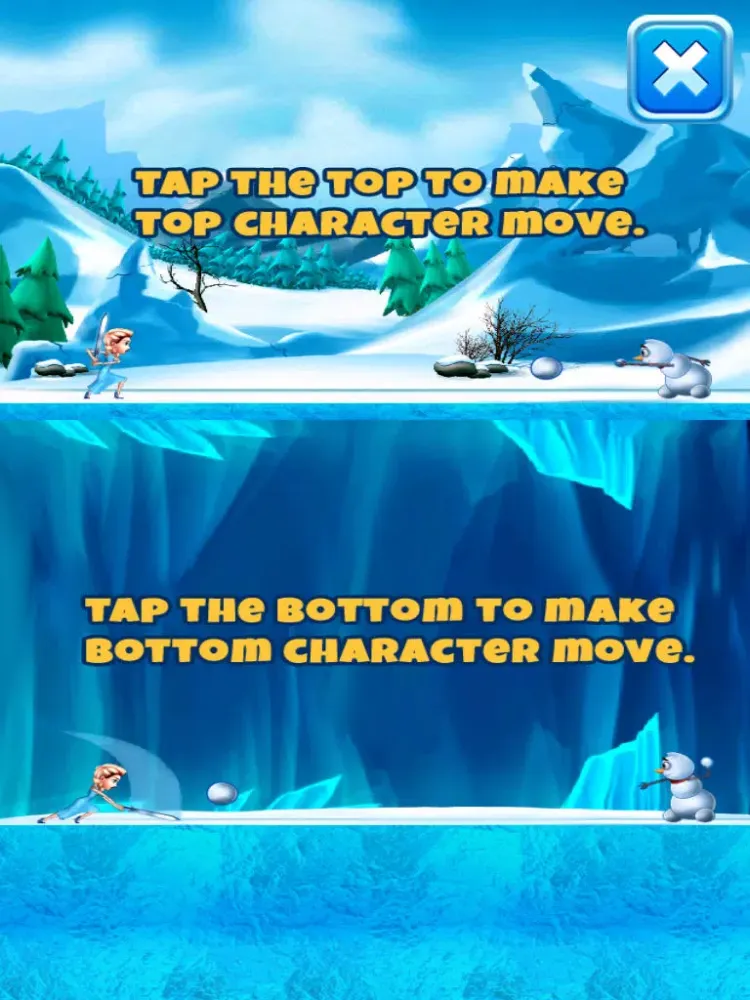 Zrzuty ekranu Snowman Showdown - Shoot and Build Frozen Snowballs iPad 